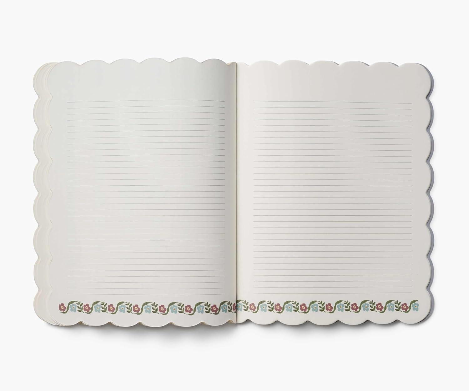 imageRIFLE PAPER CO 2026 Delphine 12Month Academic Planner Aug 2025 July 2026 ThreadStitch Binding 975quot L x 775quot W Metallic Gold Foil Accents Monthly Pages ampamp Note Section