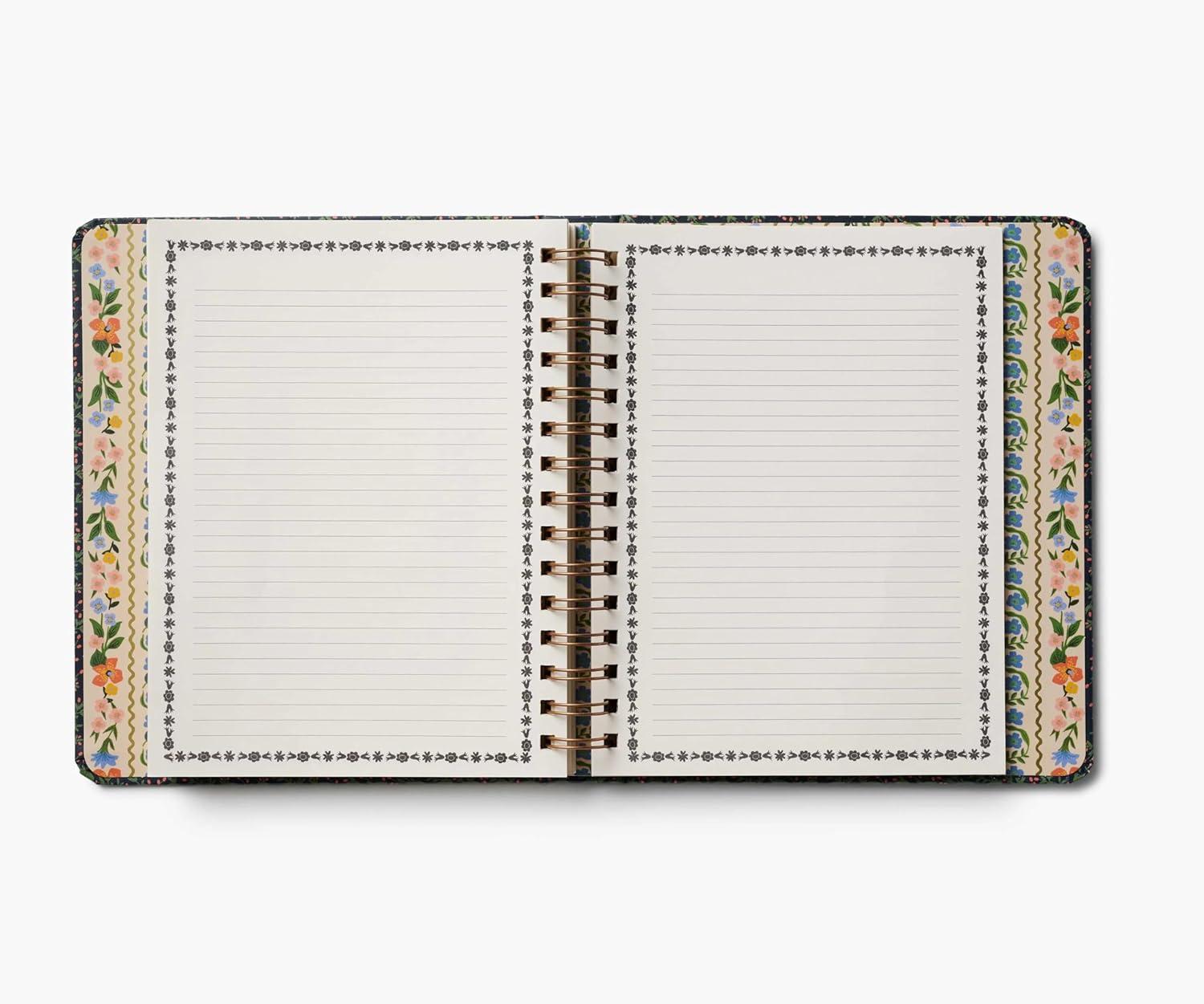 imageRIFLE PAPER CO 2026 Wildwood 17Month Academic Covered Spiral Planner Aug 2025 Dec 2026 825quot L 675quot W Weekly ampamp Monthly Pages Inspirational Quotes Stickers Illustrated Pocket Folder