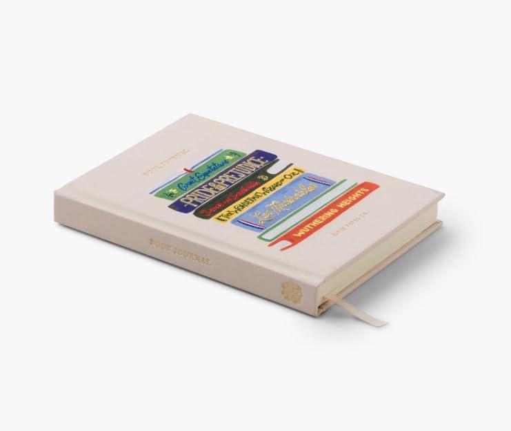imageRIFLE PAPER CO Book Club Embroidered Book Journal Keep Notes Daily Events and Personal Area to Capture your Thoughts Perfect for a Keepsake Journal or Diary