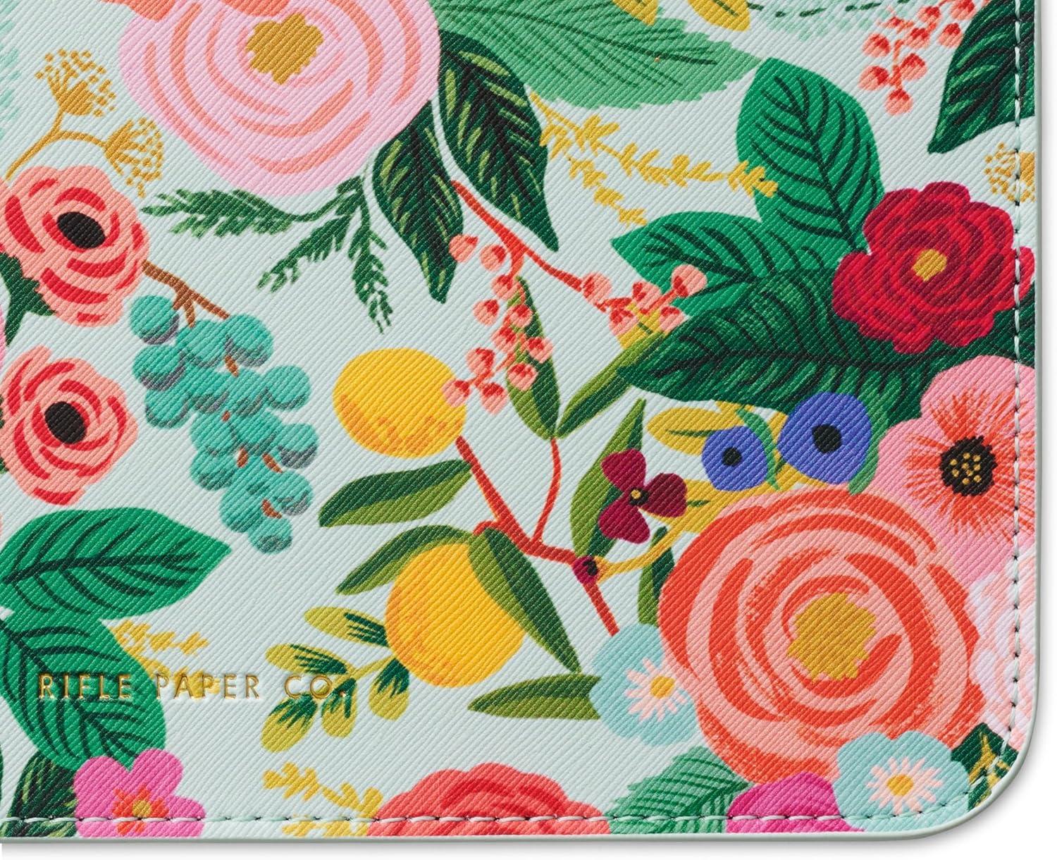 imageRIFLE PAPER CO Dahlia Patterned Mouse Pad Add a Touch of Charm to Your Workspace Smooth Polyurethane Finish Allows Mouse to Glide with NonSlip Rubber Backing DahliaGarden Party