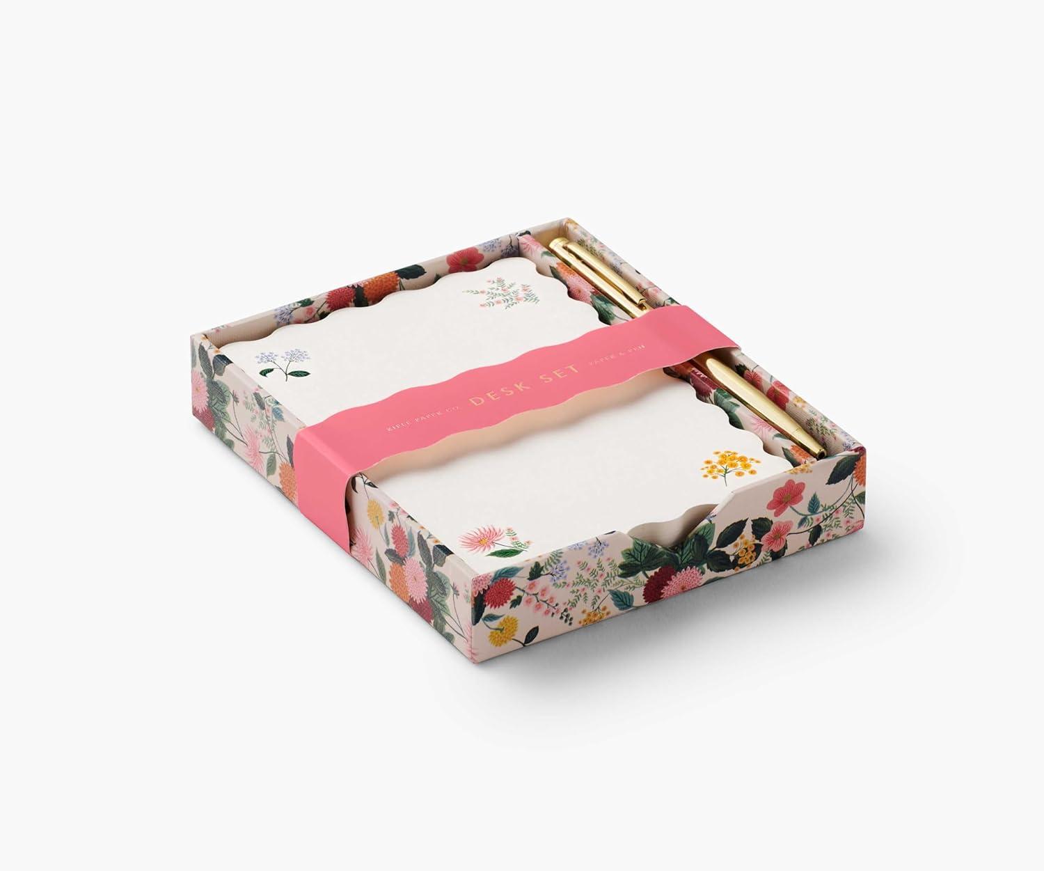 imageRIFLE PAPER CO Hydrangea Note Writing Set Take Notes with Style Everyday Reminders or Special Occasion Use Add a Pinch of Pinache to any Note Taking TaskDahlia