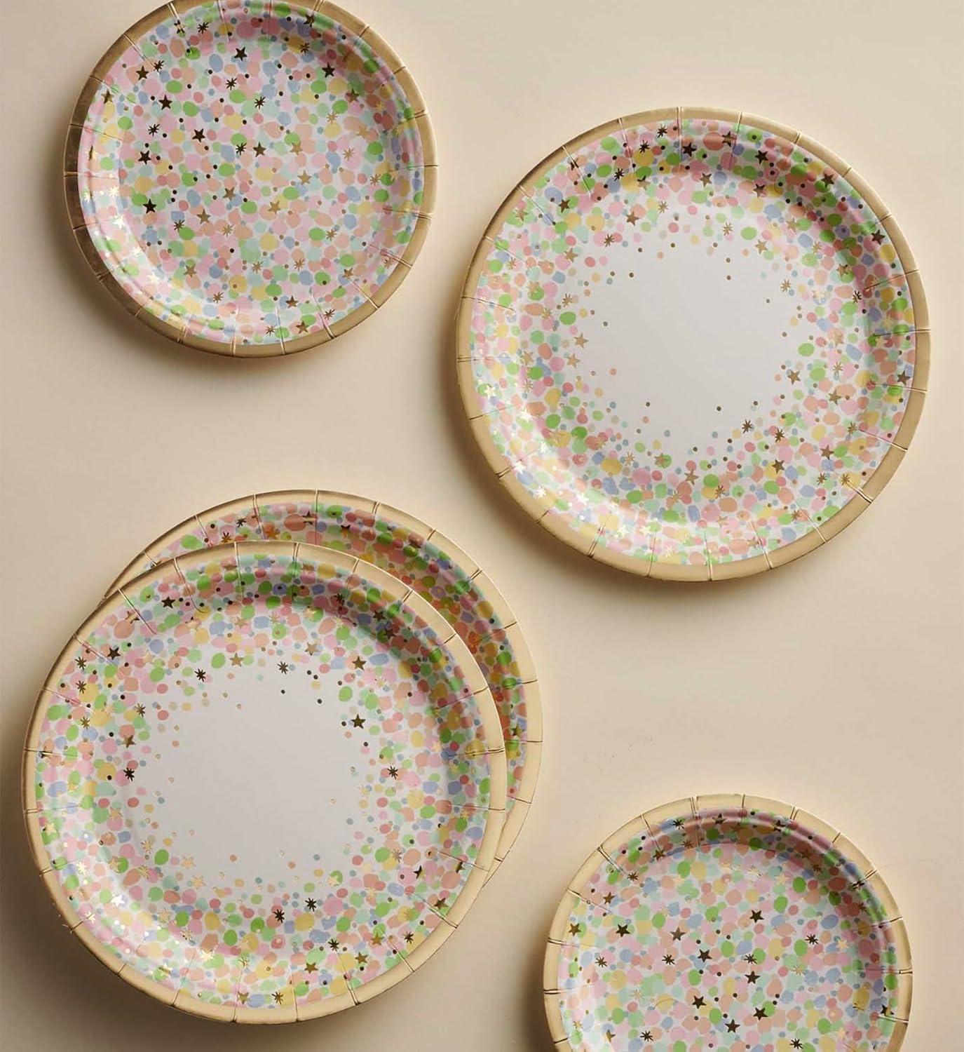 imageRIFLE PAPER CO Sprinkles Small Plates Whimsical Sprinkles Design Perfect for Parties Celebrations and Special Occasions Durable and Stylish Tableware to Add a Fun Elegant Touch to Any Event