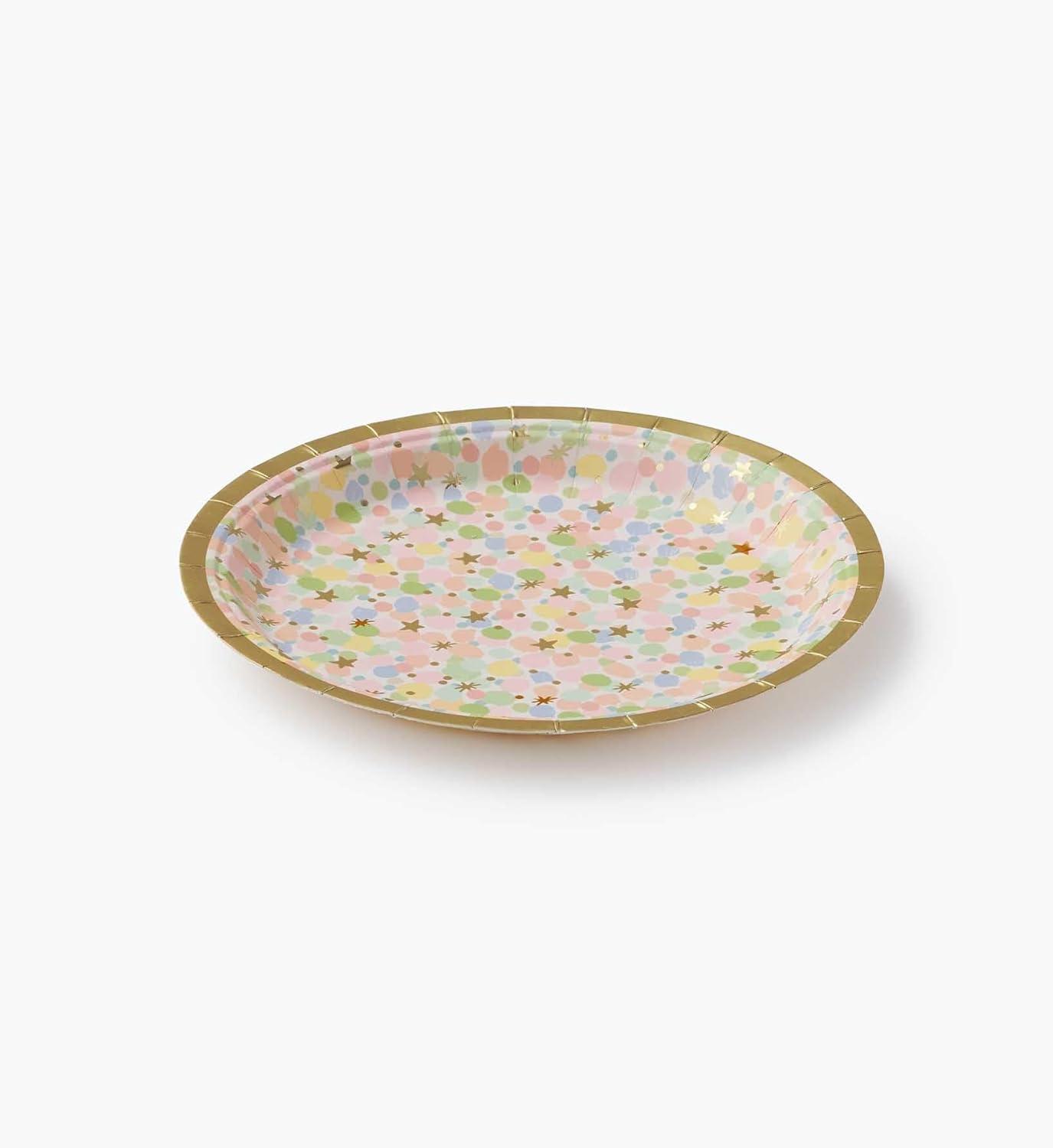 imageRIFLE PAPER CO Sprinkles Small Plates Whimsical Sprinkles Design Perfect for Parties Celebrations and Special Occasions Durable and Stylish Tableware to Add a Fun Elegant Touch to Any Event
