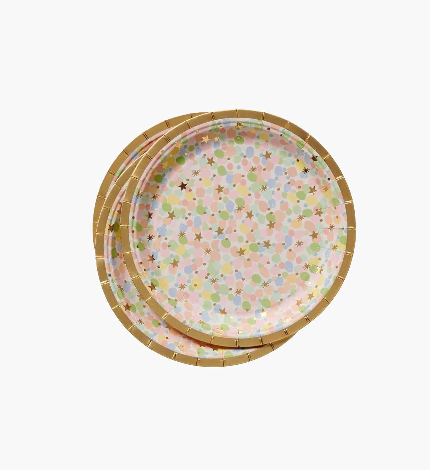 imageRIFLE PAPER CO Sprinkles Small Plates Whimsical Sprinkles Design Perfect for Parties Celebrations and Special Occasions Durable and Stylish Tableware to Add a Fun Elegant Touch to Any Event