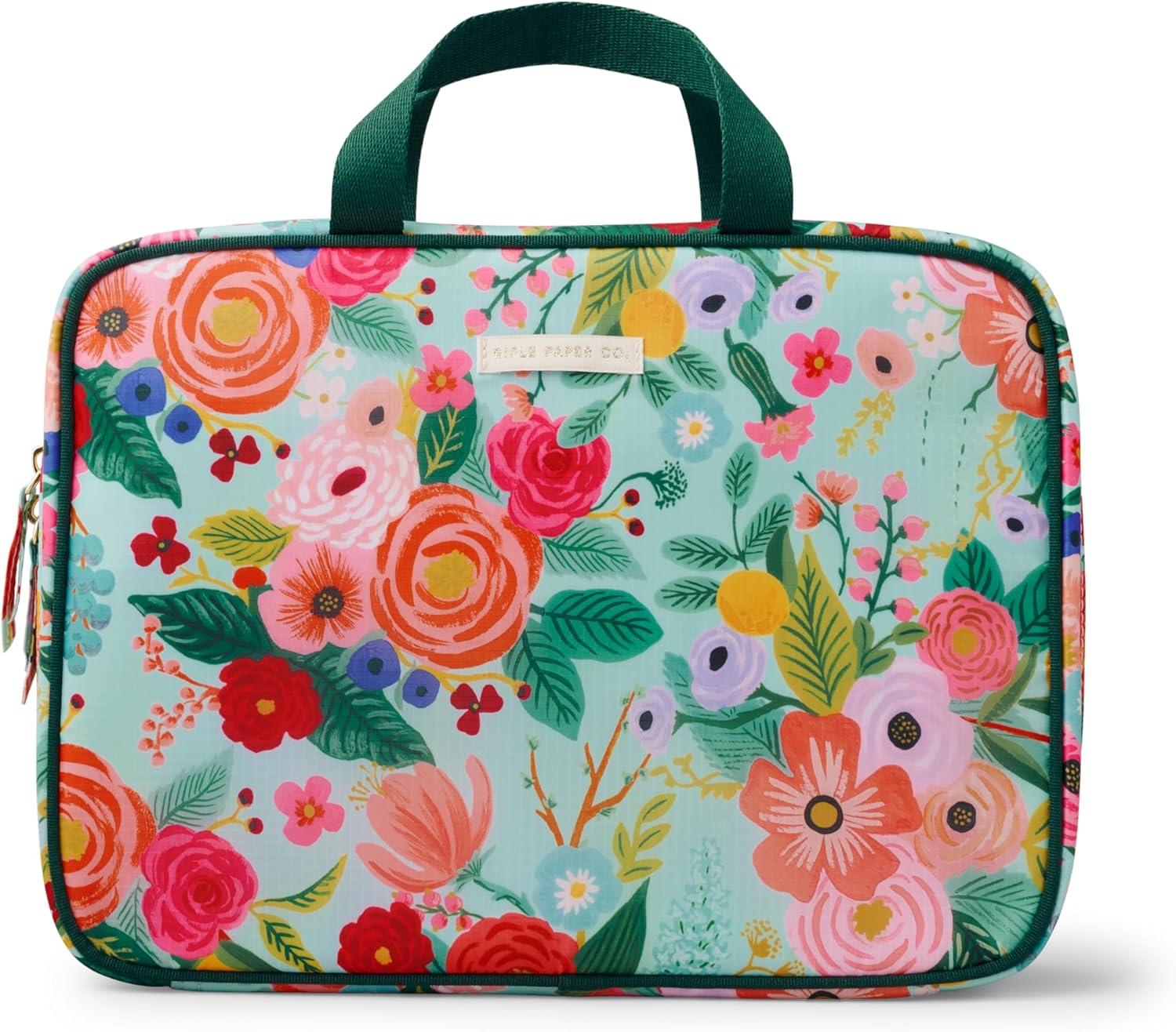imageRifle Paper Co Garden Party Packing Cubes and Cosmetic Case Bundle