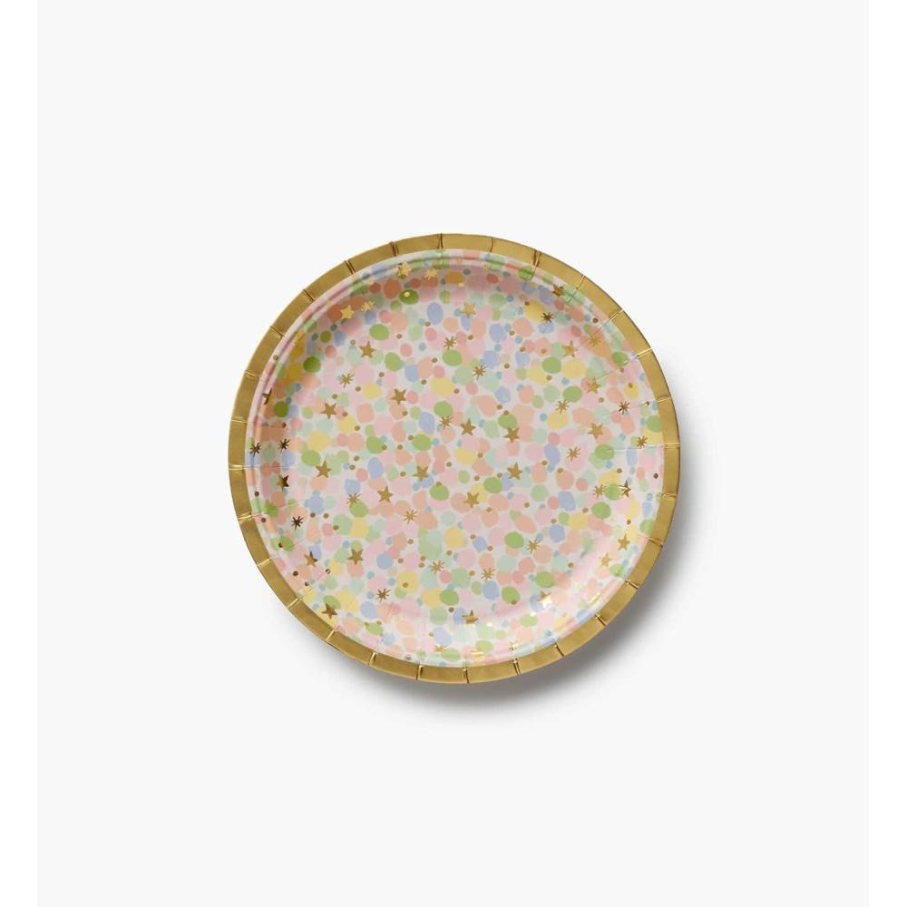 imageRIFLE PAPER CO Sprinkles Small Plates Whimsical Sprinkles Design Perfect for Parties Celebrations and Special Occasions Durable and Stylish Tableware to Add a Fun Elegant Touch to Any Event