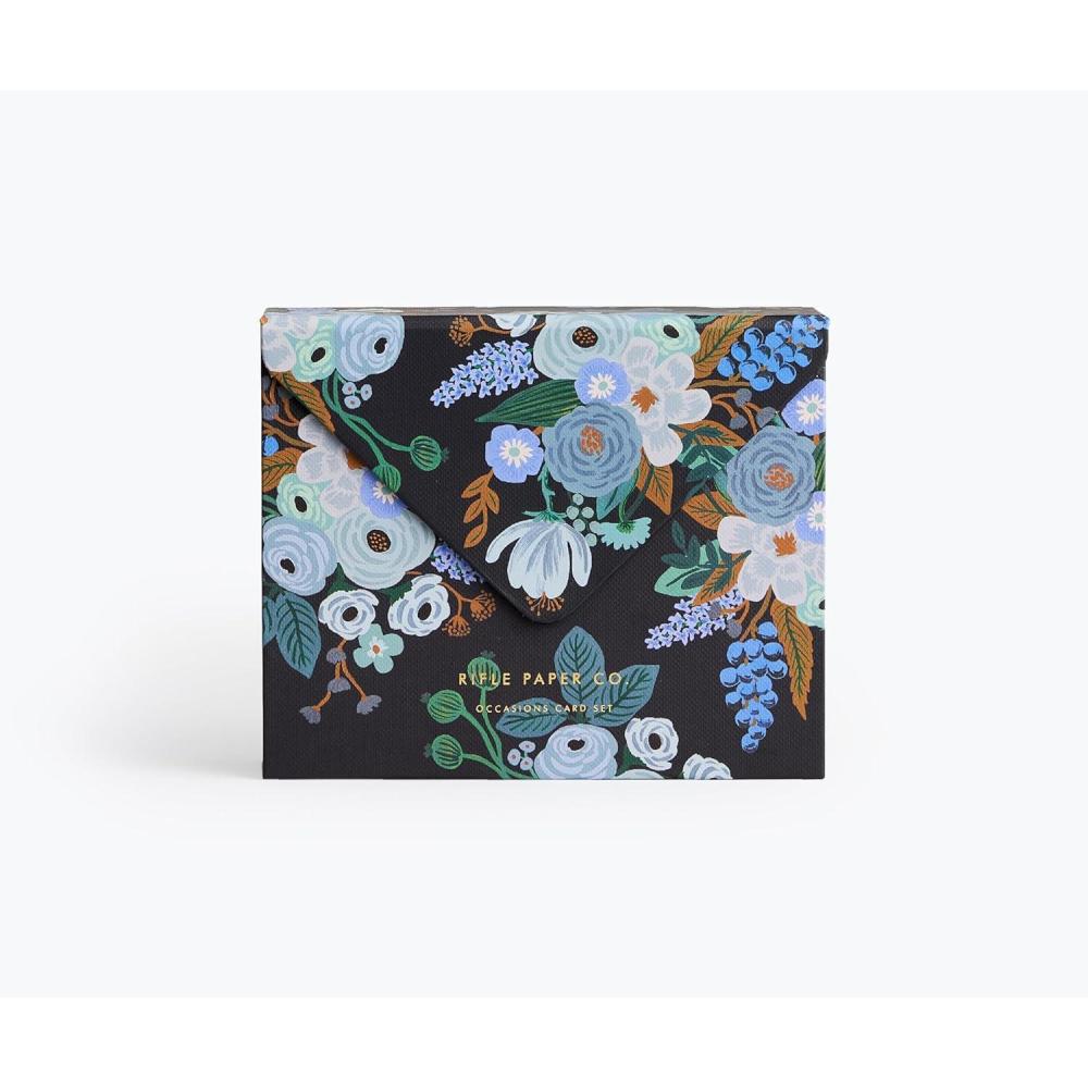 imageRIFLE PAPER CO Timeless Congrats Greeting Card Boxed Set of 15 6quot L 2quot W Blank Interior Lets Your Thoughtful Handwritten Note Take Center Stage Artisanally Crafted in the USAMixed Florals