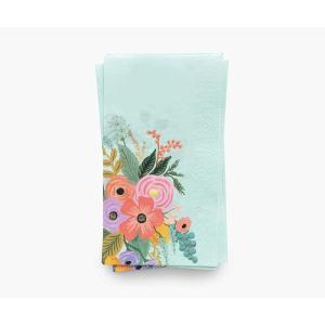 RIFLE PAPER CO. Garden Party Guest Napkins, 8″ L x 4.25″ W, Set of 20, Paper Napkins with Floral Design, Matches Garden Party Occasions Set, For Your Party’s Place Setting
