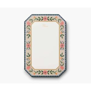 RIFLE PAPER CO. Large Weekly Memo Notepad 65 Tear-Off Pages, Manage Important Tasks, Jot Down a To-Do List, or Leave a Sweet Message with our Illustrated Notepads (9″ L x 6″ W), Muted Color Block(white)