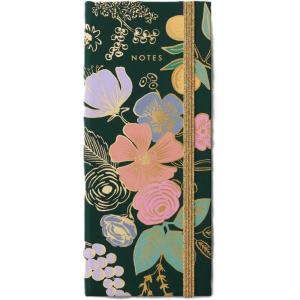 RIFLE PAPER CO. Sticky Note Folio, Includes Tear-Off Pad and Sticky Notes, Gold Foil Accents, Hard Cover, and Elastic Closure. Keep Track of Your Every Day To-Do’s!(Colette)